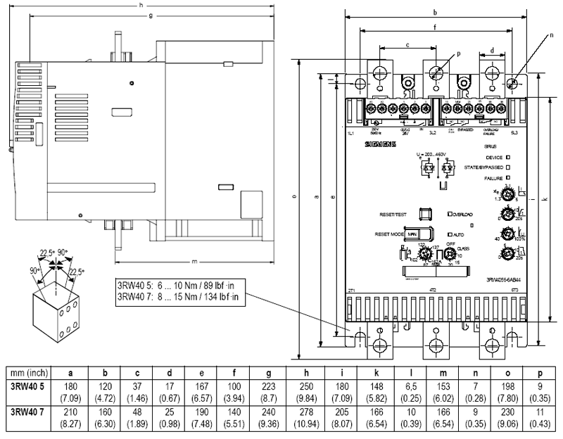 ���������� � ����������������� ������� 3RW40